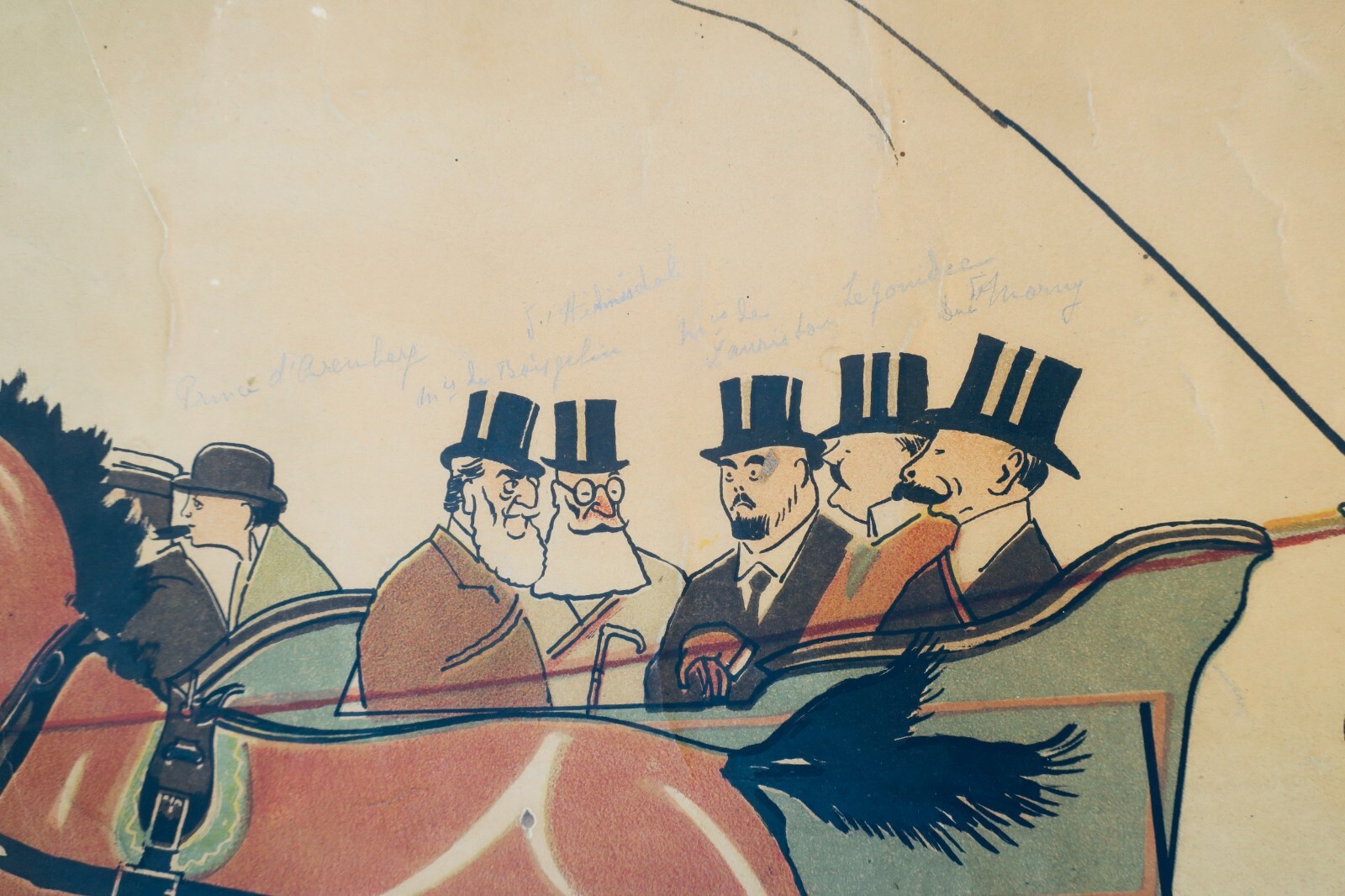 Jockey-Club oder Die Rückkehr der Pferderennen, Mercedes, SEM