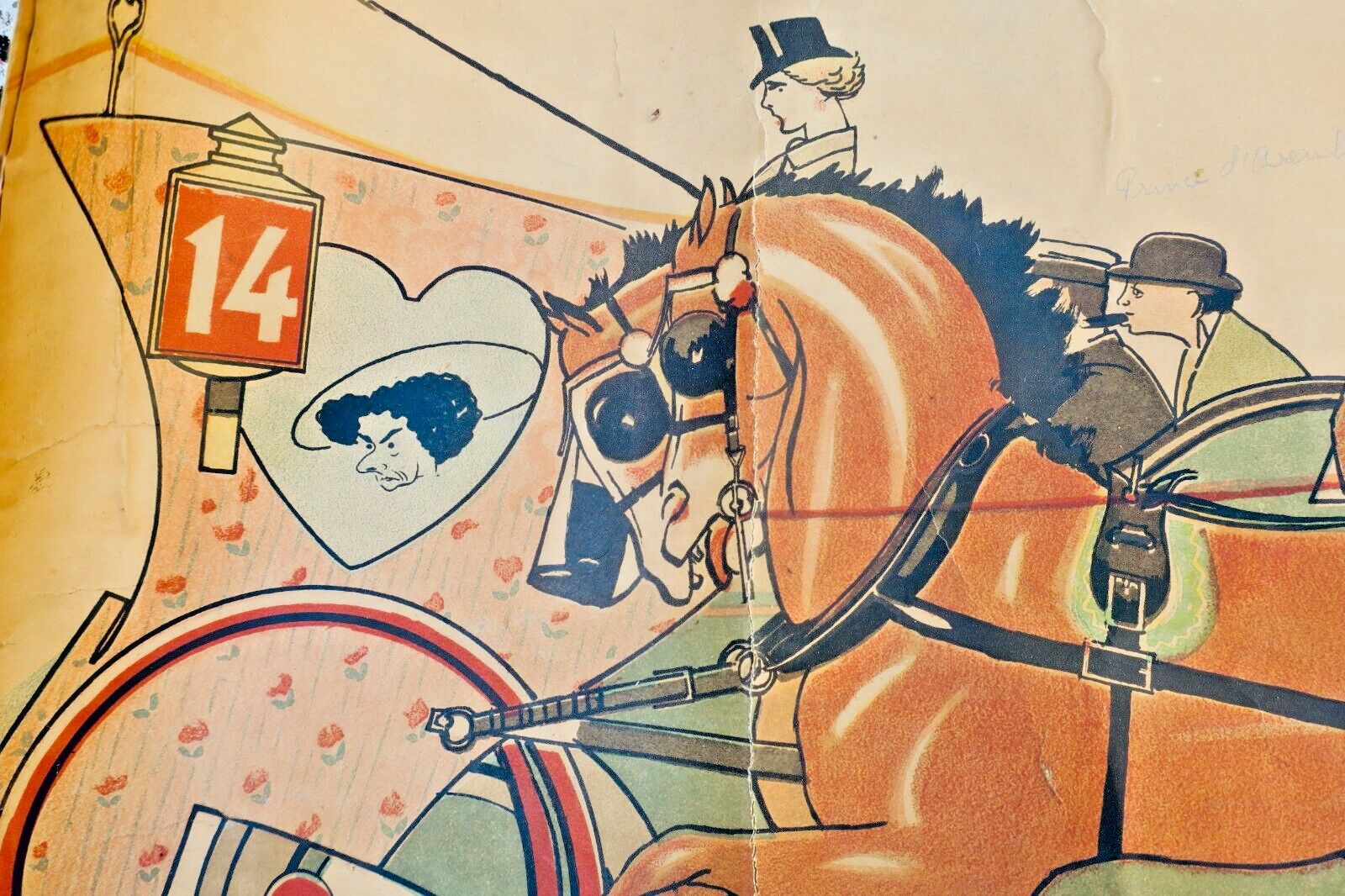 Jockey-Club oder Die Rückkehr der Pferderennen, Mercedes, SEM