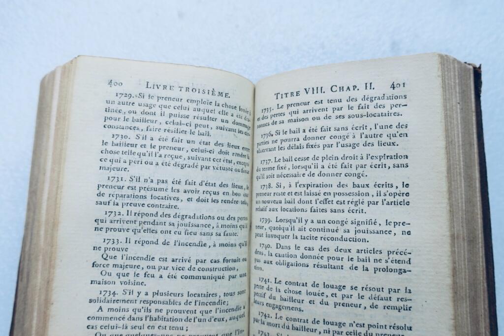 CODE NAPOLEON, Originalausgabe und einzige offizielle Ausgabe 1810