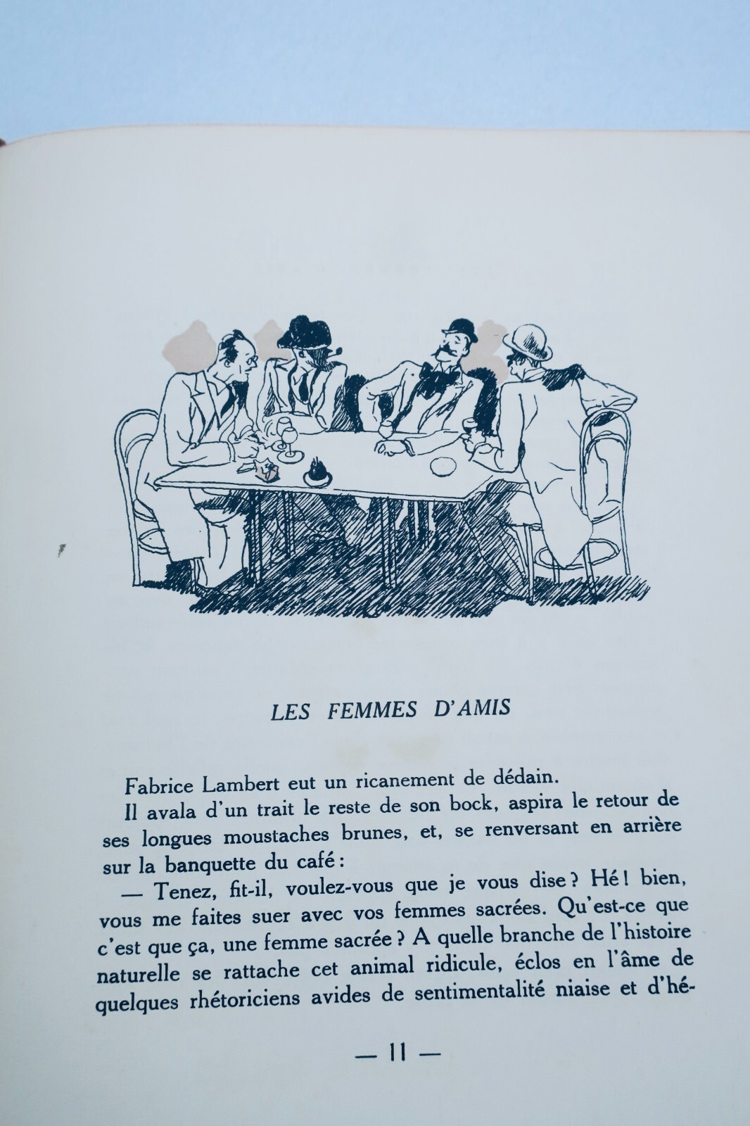 Georges Courteline, *Les Femmes d'amis*, ill. Brunner