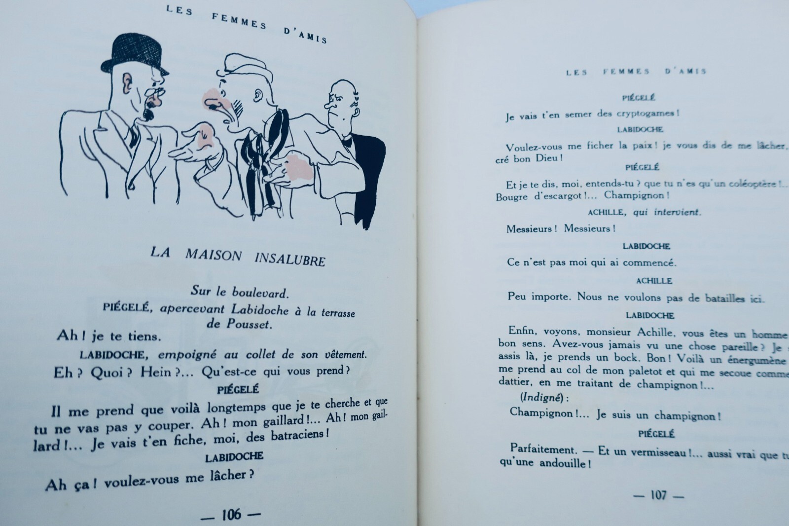 Georges Courteline, *Les Femmes d'amis*, ill. Brunner