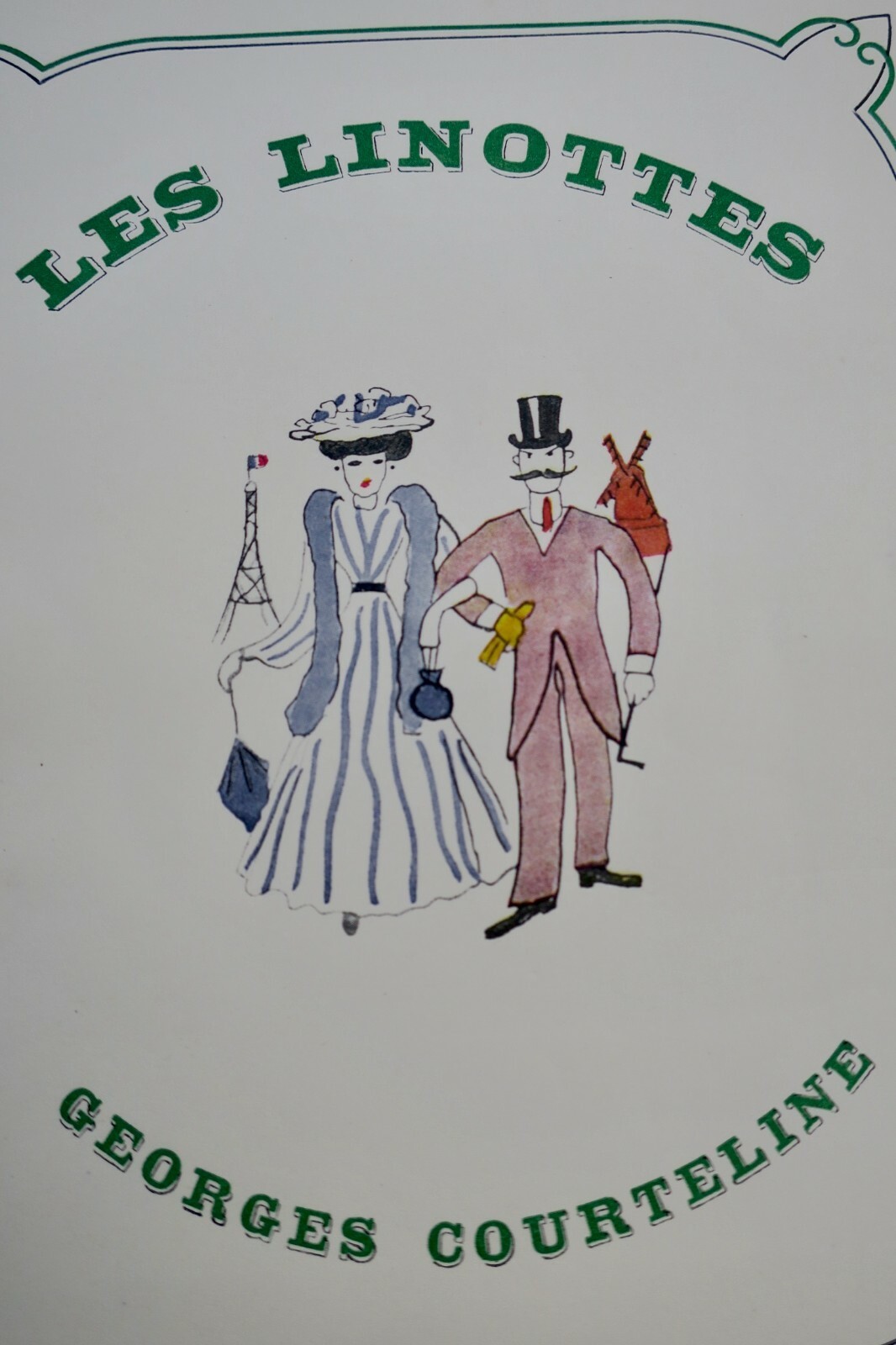 COURTELINE, LES LINOTTES – LIEDS DE MONTMARTRE, ill. Oberlé