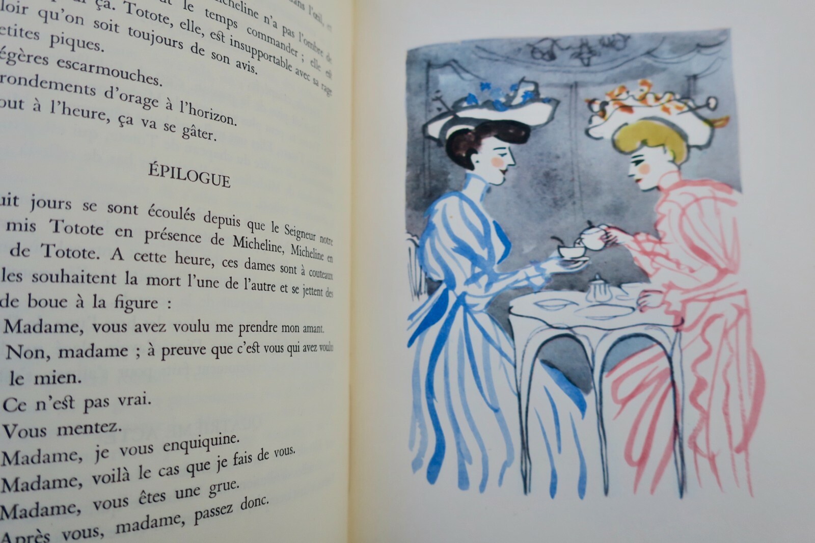 COURTELINE, LES LINOTTES – LIEDS DE MONTMARTRE, ill. Oberlé