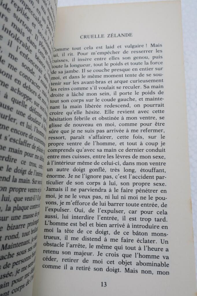 Cruelle Zélande Jean-Jacques Pauvert