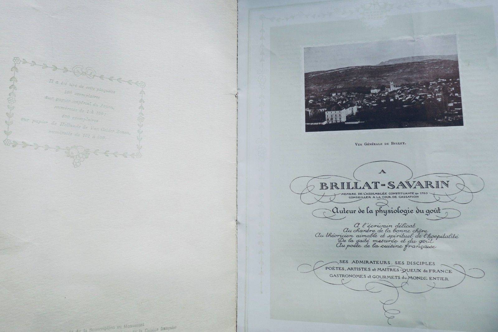 Küche Brillat-Savarin – Zum Ruhme der französischen Küche. Zu Ehren von...