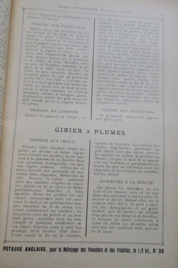 cuisine EPICERIE PARISIENNE SOUCADAUCH RECETTES DE CUISINE