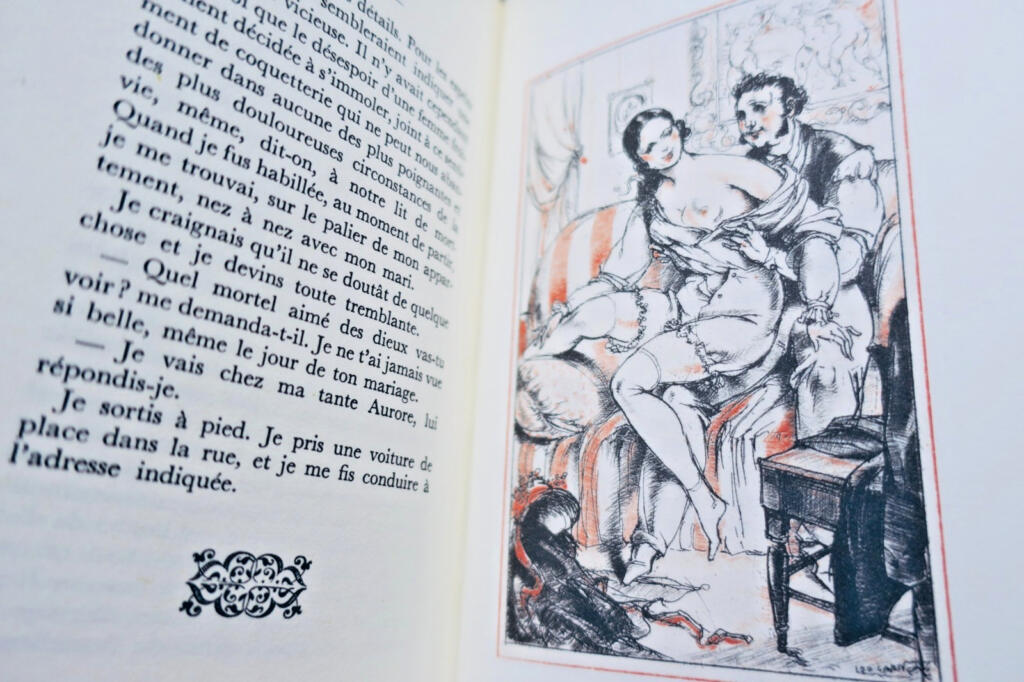 curiosa APOLLINAIRE, SADE... illustriert von Bécat... classiques libertins