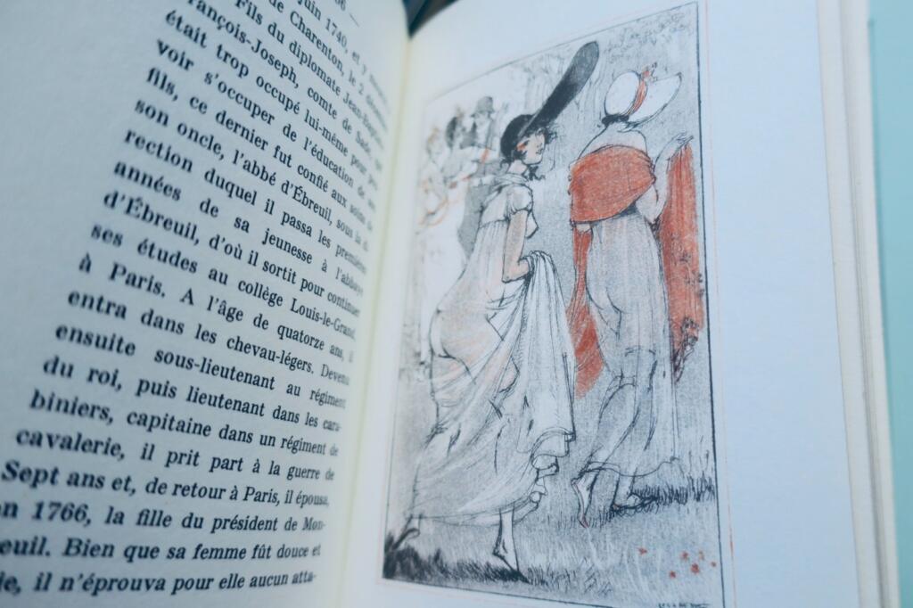 curiosa APOLLINAIRE, SADE... illustriert von Bécat... classiques libertins