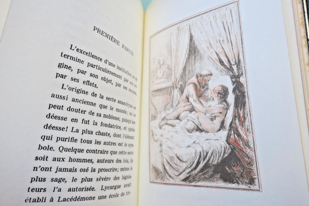 curiosa APOLLINAIRE, SADE... illustriert von Bécat... classiques libertins