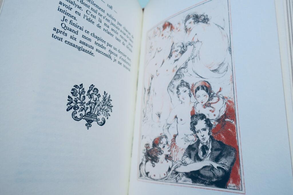 curiosa APOLLINAIRE, SADE... illustriert von Bécat... classiques libertins