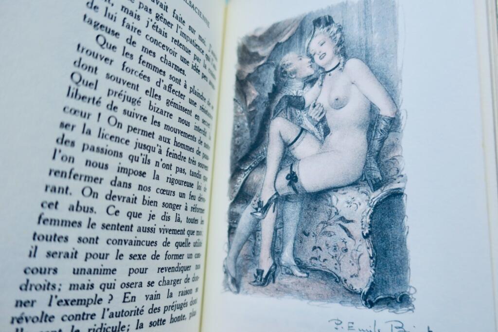 curiosa APOLLINAIRE, SADE... illustriert von Bécat... classiques libertins