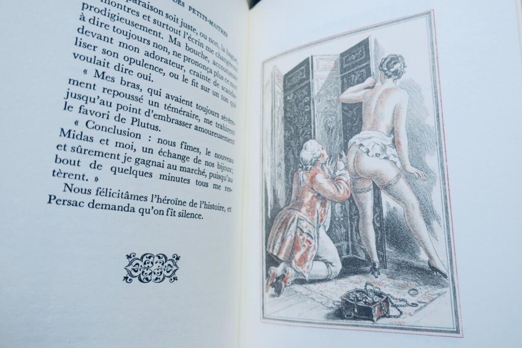 curiosa APOLLINAIRE, SADE... illustriert von Bécat... classiques libertins