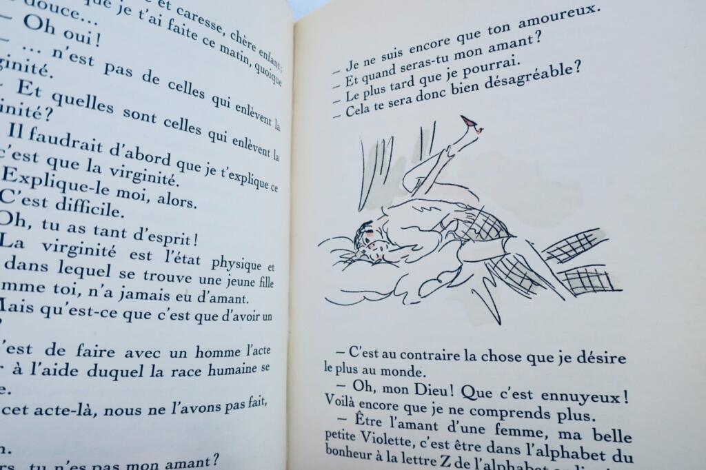 curiosa LE ROMAN DE VIOLETTE