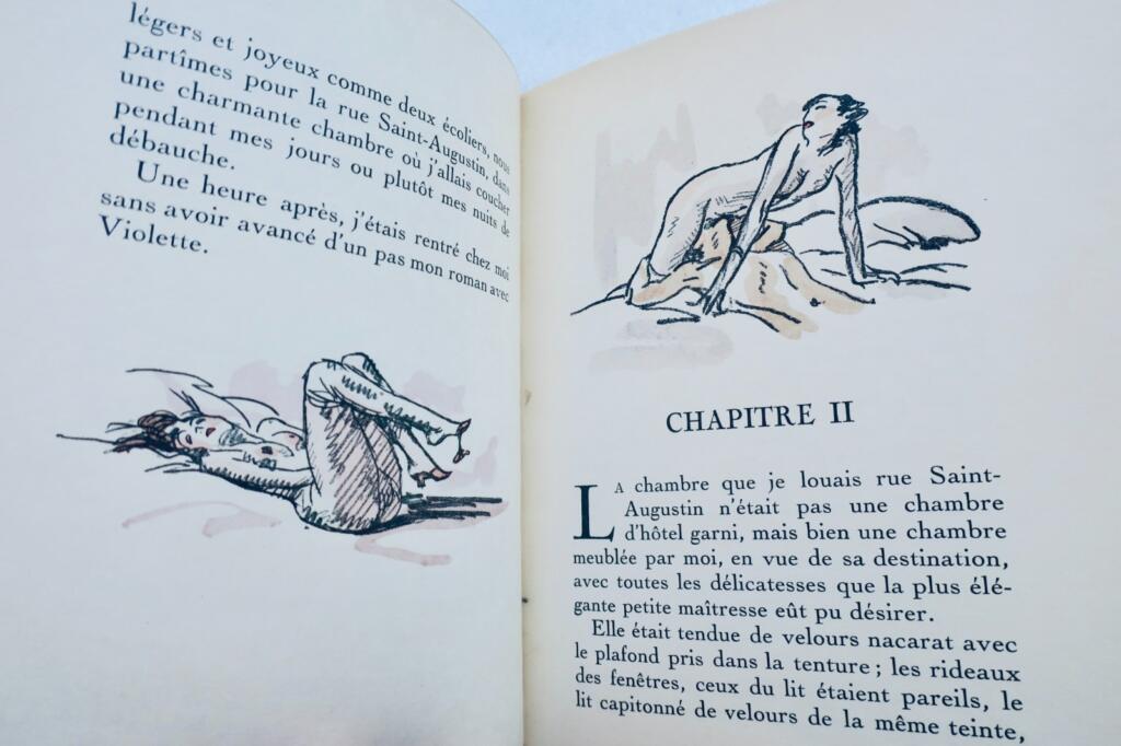 curiosa LE ROMAN DE VIOLETTE