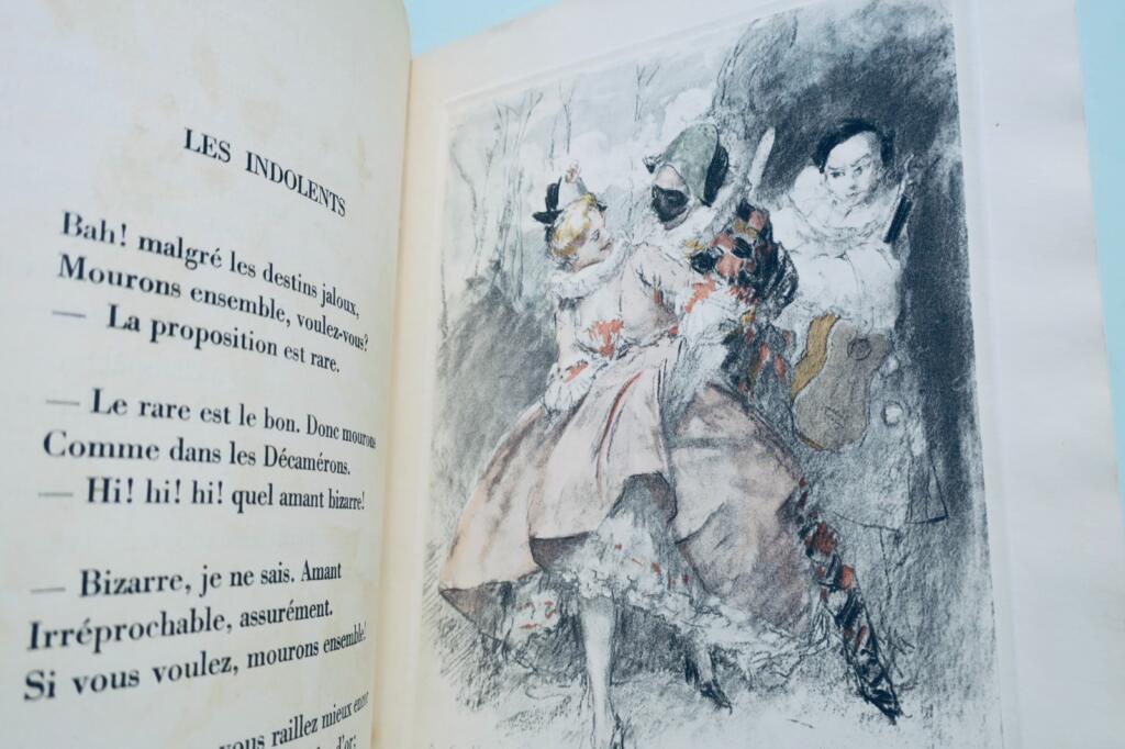 curiosa Verlaine Paul, Ad. Van Bever FETES GALANTES, ROMANCES SANS PAROLES