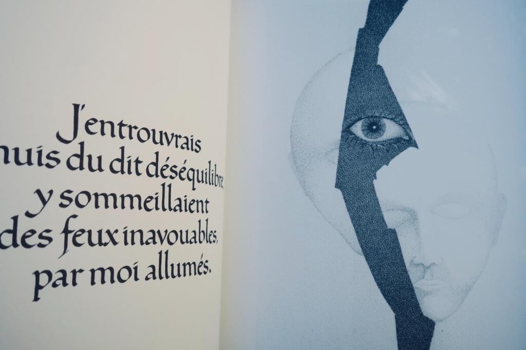 DARRORT Essai graphique de Schizanthropie calligraphie par Patrick Benoistel