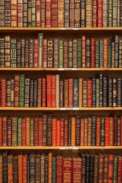 Ledergebundene antike Bücher zur Inneneinrichtung