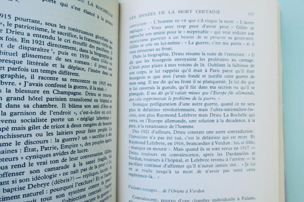 Drieu La Rochelle: Ou der verführte Verführer
