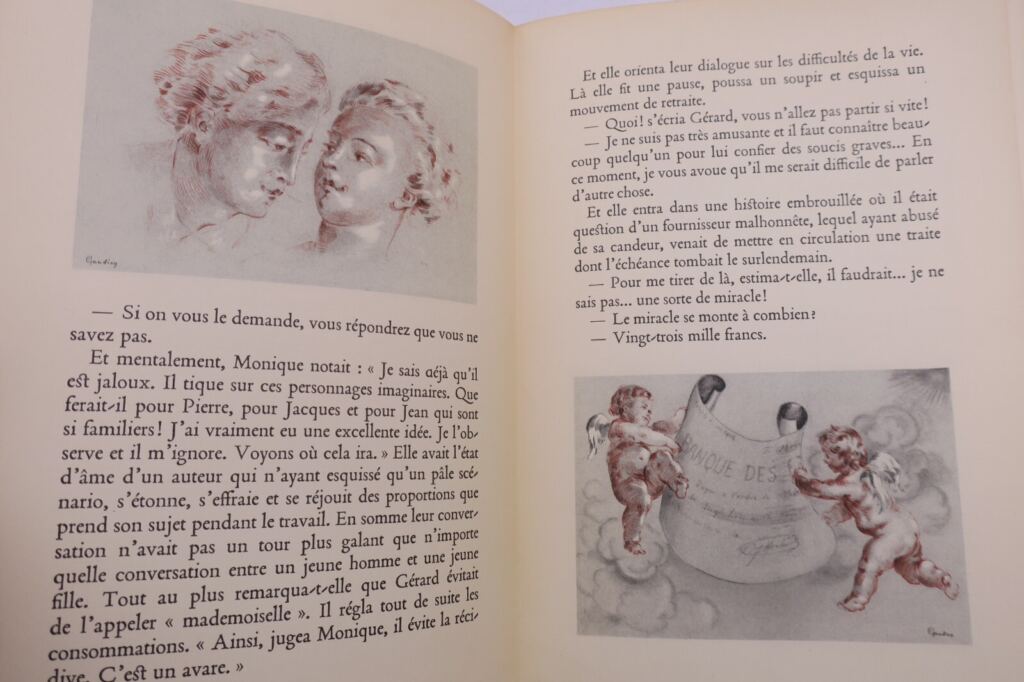 DUVERNOIS Illustré par Georges GAUDION. Cinq Nouvelles