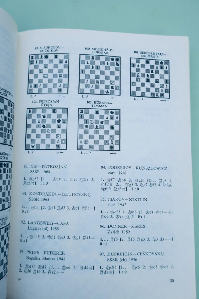 échecs Enciklopedija ahovskih sredisnic Encyclopaedia of Chess middlegames