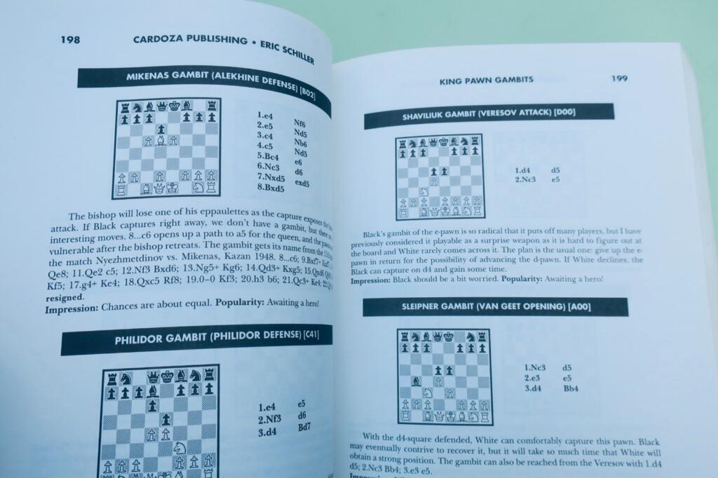 Schiller. 国际象棋 Gambit Chess Openings 埃里克·席勒 2002