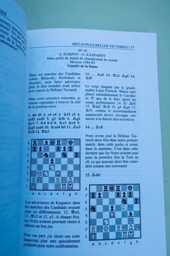 国际象棋大师阿纳托利·卡尔波夫精选胜局