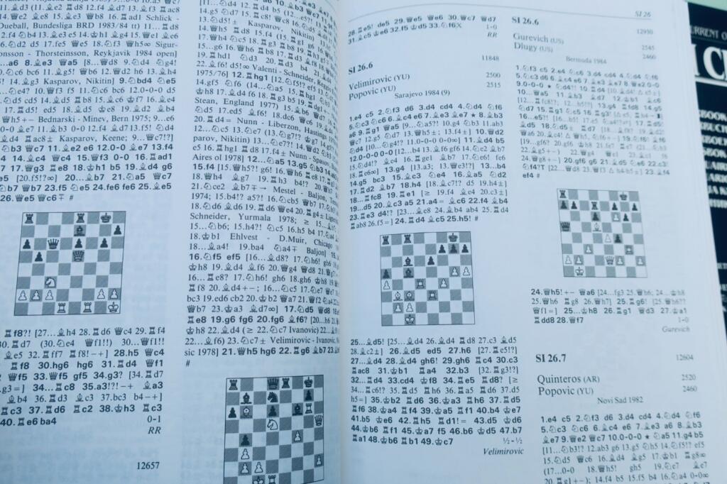 échecs New In Chess Yearbook Jahrbuch Annuaire Anuario Arsbok 1984-1988