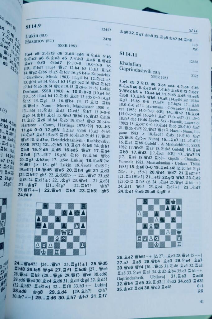 échecs New In Chess Yearbook Jahrbuch Annuaire Anuario Arsbok 1984-1988