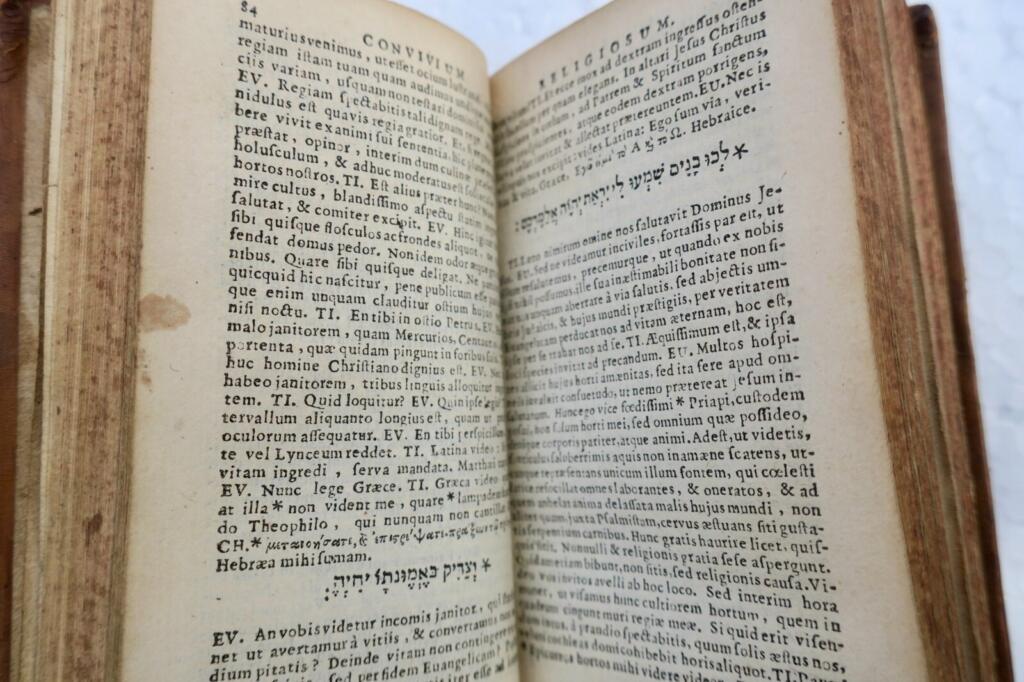 Erasmus' Colloquia Familiaria (1646)
