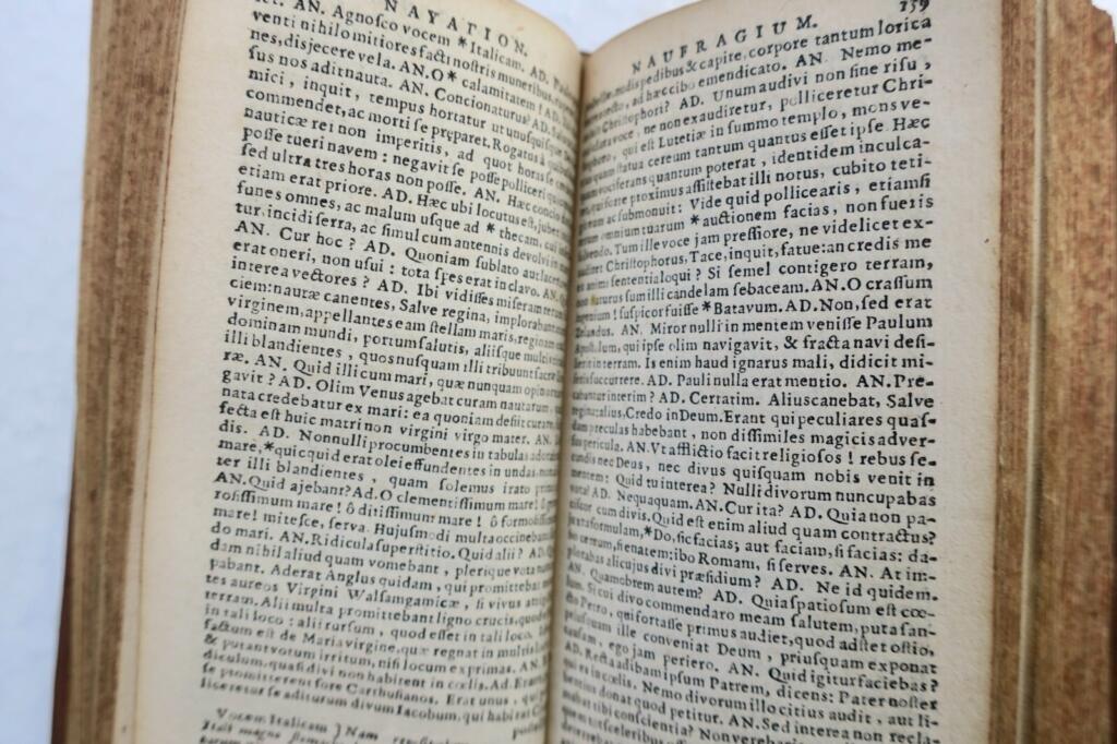Erasmus' Colloquia Familiaria (1646)