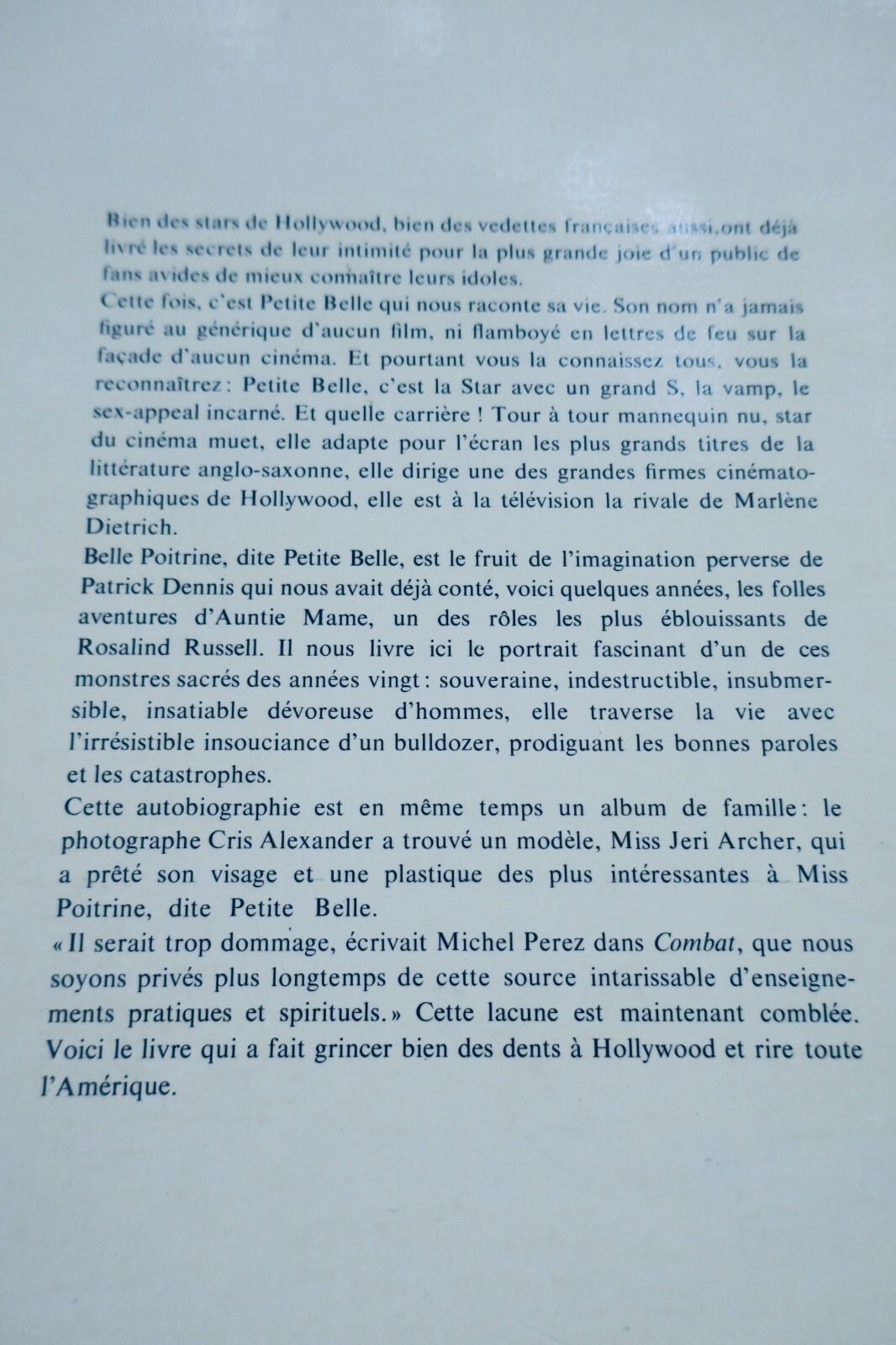 erotique PETITE BELLE. LES SOUVENIRS INTIMES DE BELLE POITRINE – Image 22
