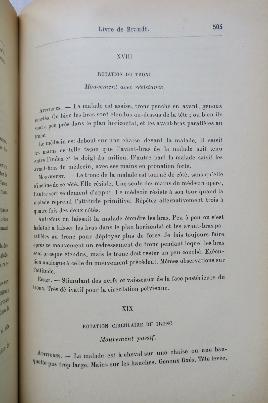 Erotischer Traktat über gynäkologische Kinesitherapie (Massage und Gymnastik), 1897