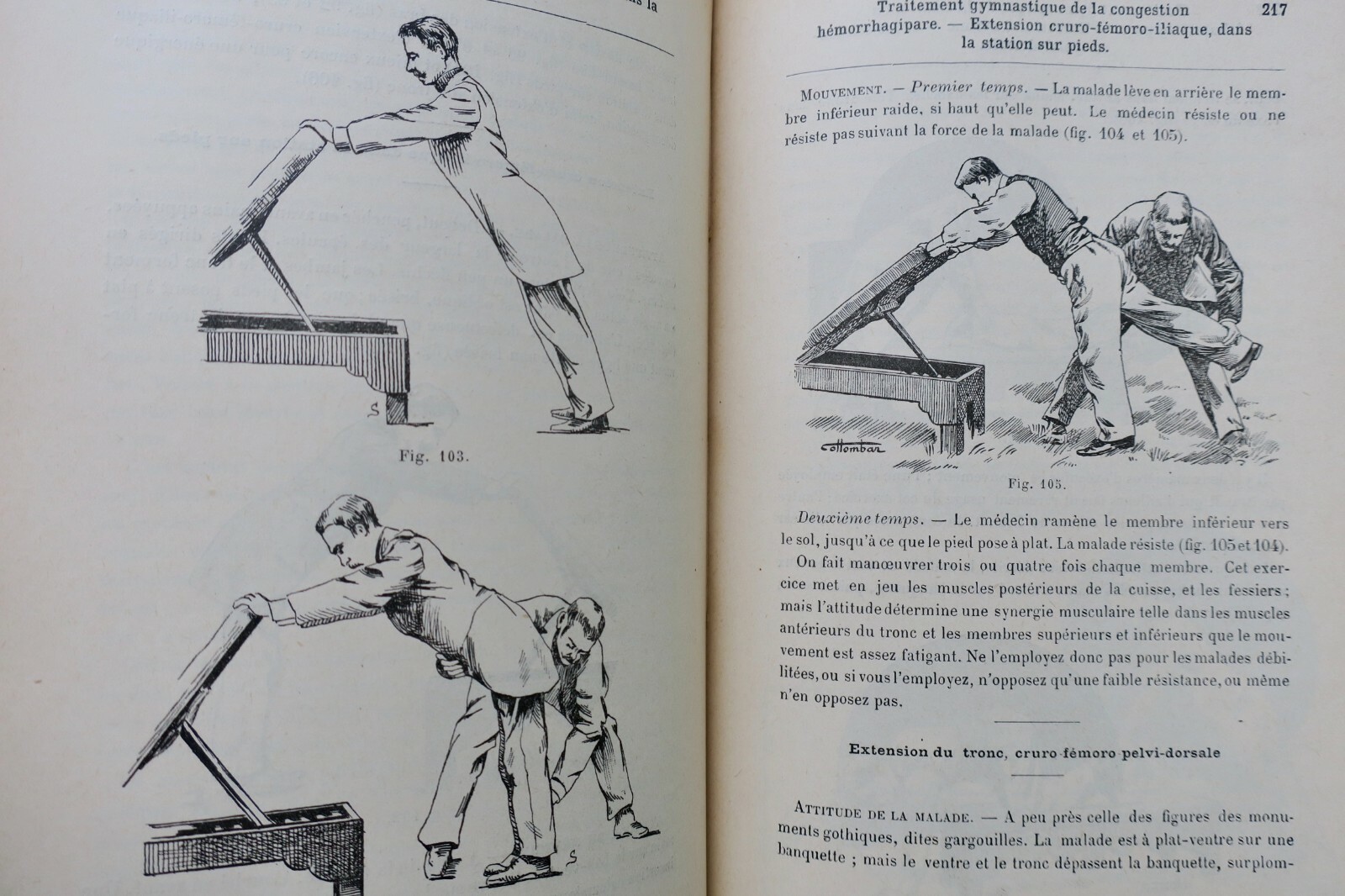 Erotischer Traktat über gynäkologische Kinesitherapie (Massage und Gymnastik), 1897