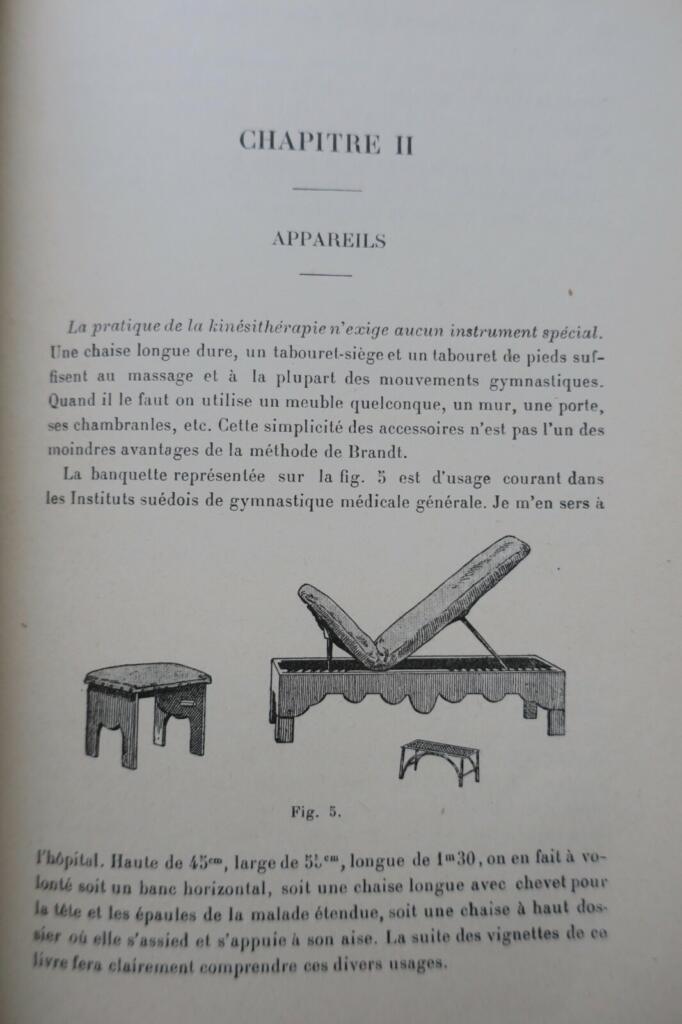 érotique Traité de kinésithérapie gynécologique (massage et gymnastique) 1897
