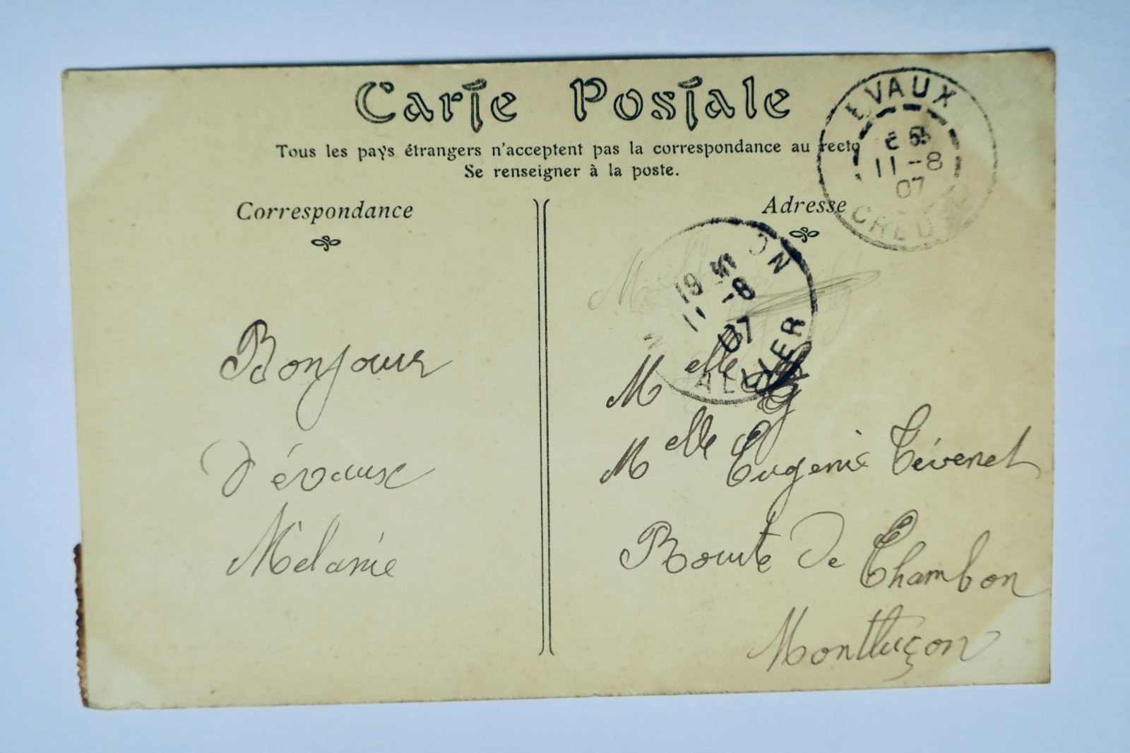 Evaux les bains la salle à manger (animée) 1907 - La Librairie Antique