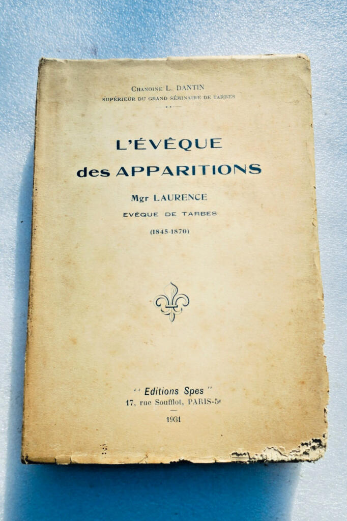 Bishop of the apparitions Mgr Laurence, Bishop of Tarbes 1845–1870