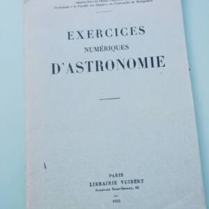 Numerische Astronomie-Übungen 1933 Humbert