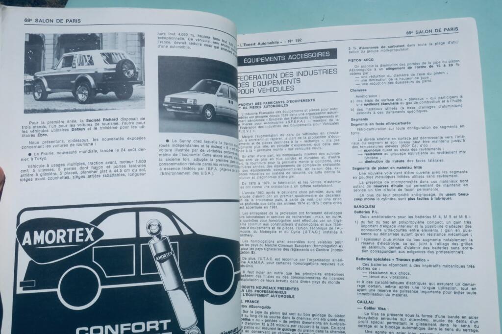 EXPERT AUTOMOBILE REVUE TECHNIQUE L&rsquo;EXPERT AUTOMOBILE N° 192 CITROEN C 25