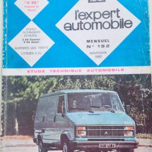 EXPERT AUTOMOBILE REVUE TECHNIQUE L'EXPERT AUTOMOBILE N° 192 CITROEN C 25