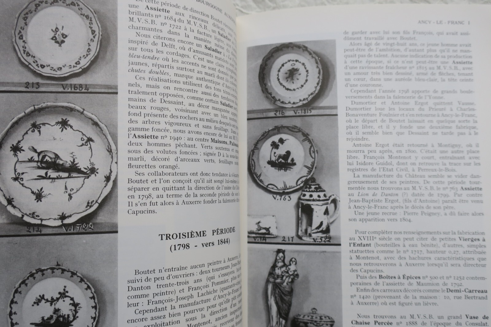 FAIENCE EN BOURGOGNE AUXEROISE DEPUIS 1725 ENVIRON PENDANT LA REVOLUTION... – Image 7