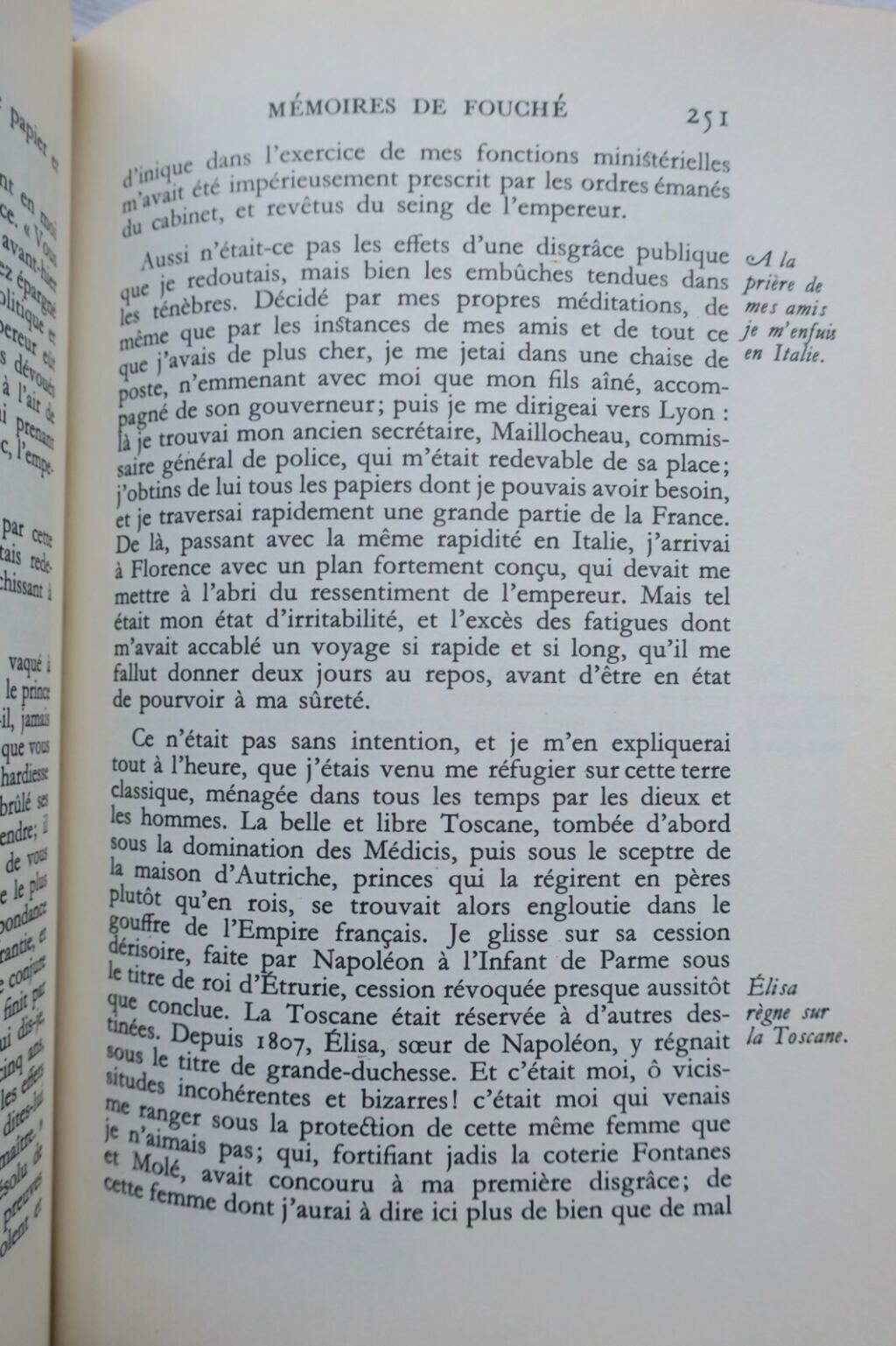 FOUCHE MEMOIRES COMPLETS ET AUTHENTIQUES DE JOSEPH FOUCHE, DUC D’OTRANTE