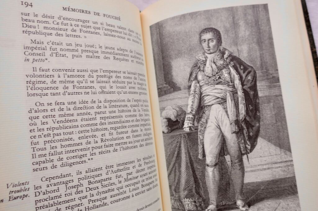 FOUCHE MEMOIRES COMPLETS ET AUTHENTIQUES DE JOSEPH FOUCHE, DUC D’OTRANTE