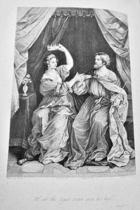 Historische und landschaftliche Kupferstich-Bibelillustrationen