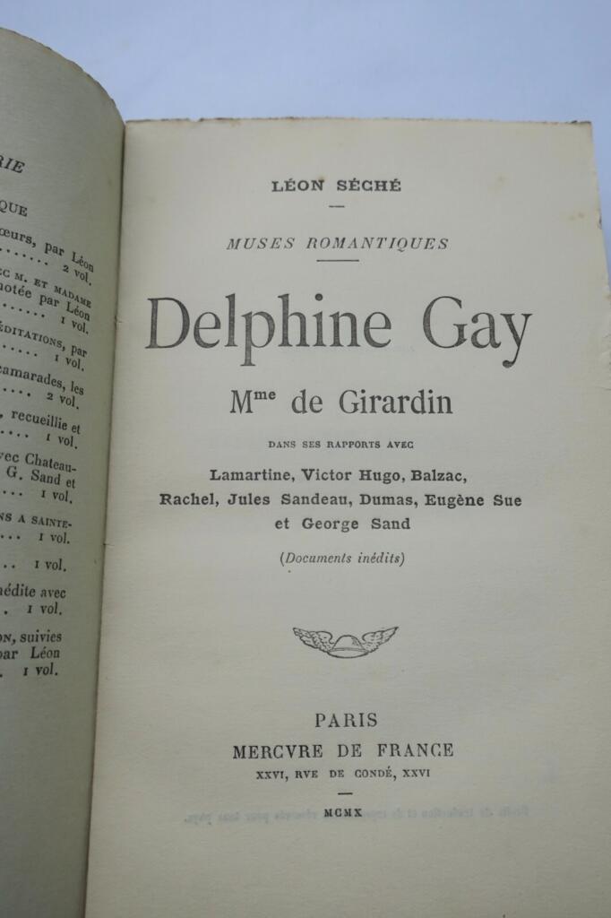 Delphine Gay und ihr literarischer Kreis