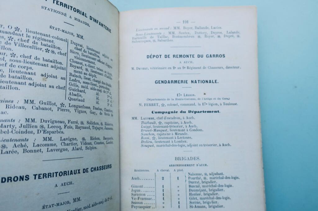 格斯省 1898-1899年 行政、统计、历史与商业年鉴 GERS 32