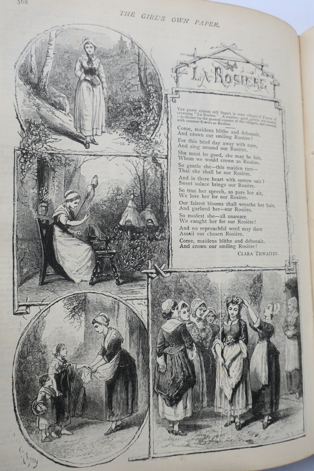 Girl's Own Annual Periodical 1882 – Image 4