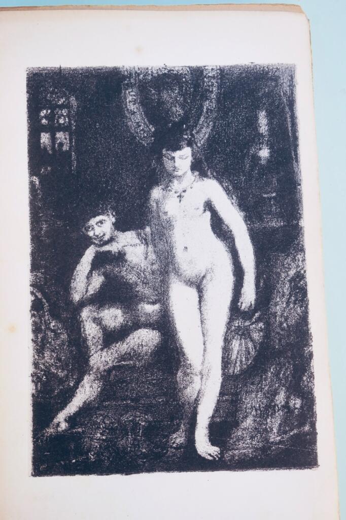 戈尔蒙(Remy de Gourmont)《奇幻故事集》 法国法兰西水星出版社 1895年 豪·德·格鲁克斯