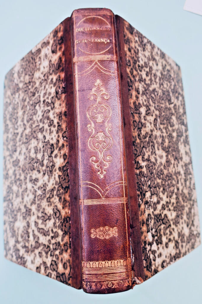 griechischer ABRISS DES GRIECHISCH-FRANZÖSISCHEN WÖRTERBUCHS 1835