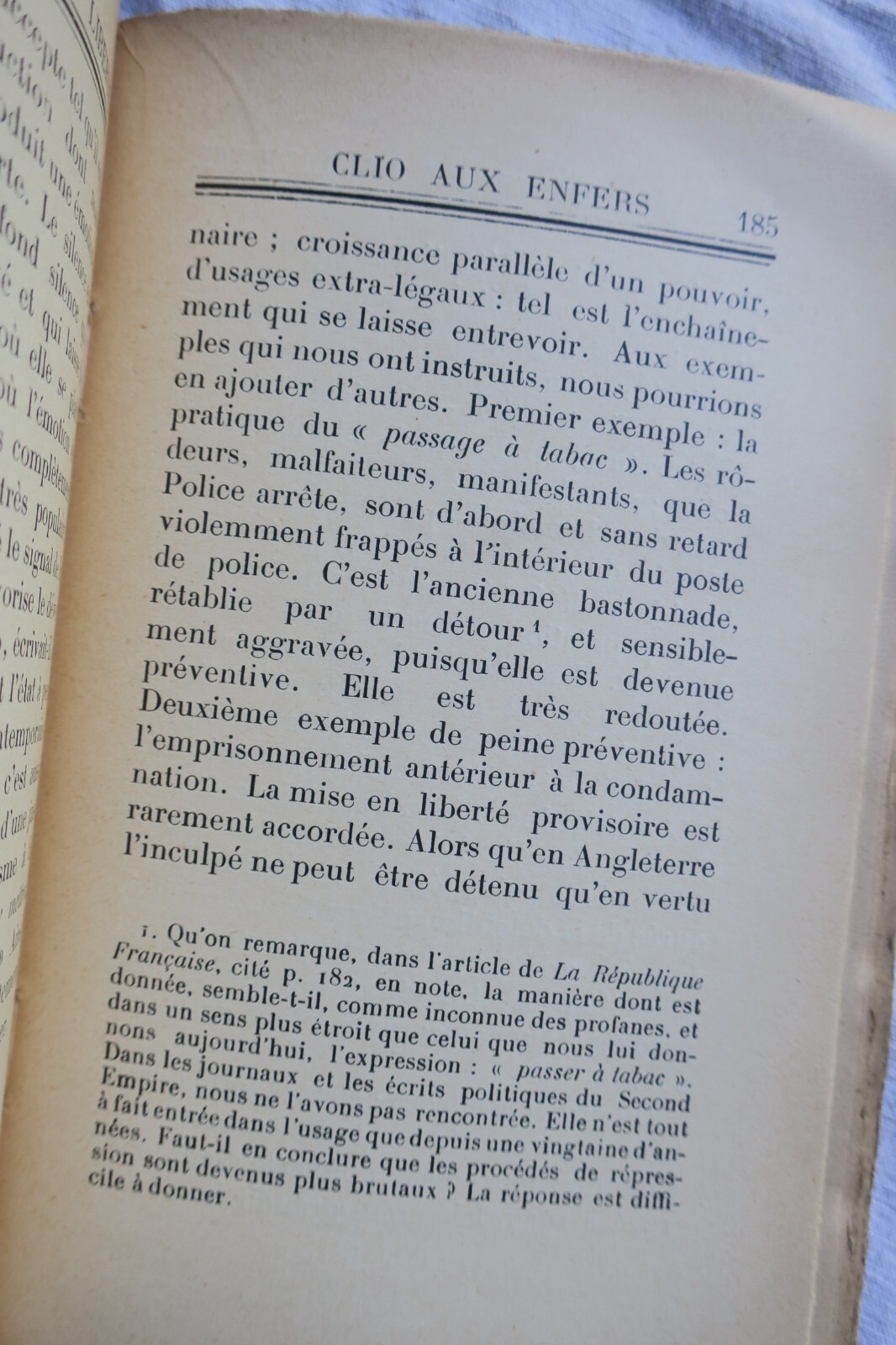 Daniel Halévy *Décadence de la liberté* mit Widmung