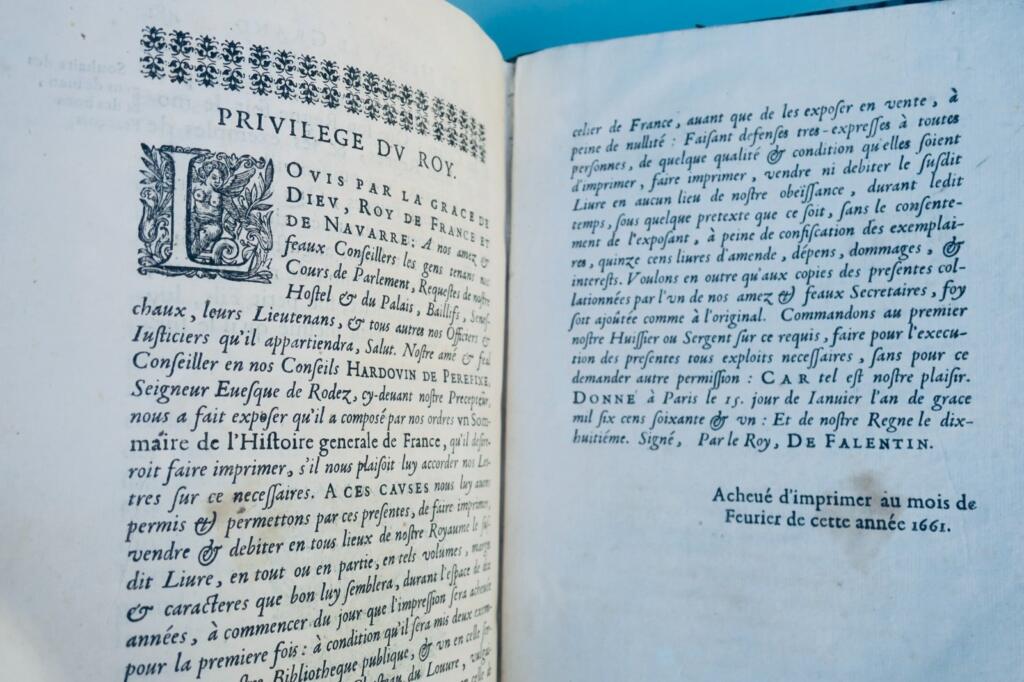 HARDOUIN de PEREFIXE Histoire du Roy Henry le Grand 1661
